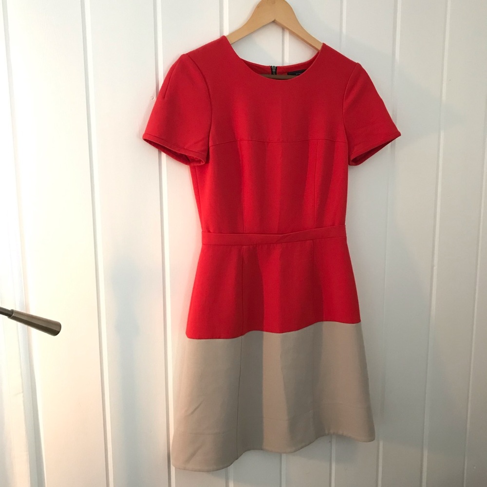 BCBG MAX AZRIA Hannah Colorblock Dress